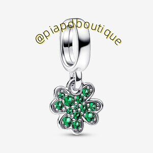 Pandora Four Leaf Clover Dangle Charm